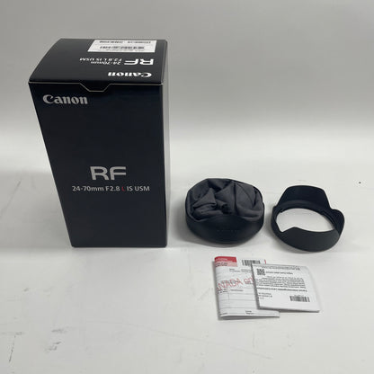 Canon RF CX0-6350 24-70mm f/2.8 L IS USM Auto & Manual Lens