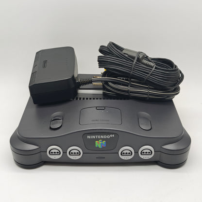 Nintendo 64 N64 Video Game Console NUS-001 Charcoal