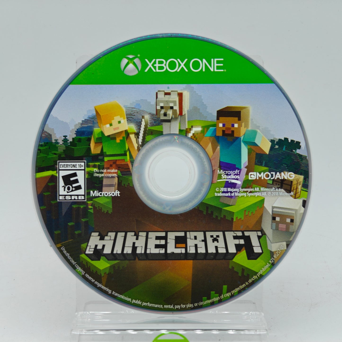 Minecraft (Microsoft Xbox One, 2018) Disc Only