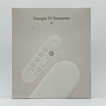 New Google Google TV 4K Streaming Media Device Porcelain GA05662-US