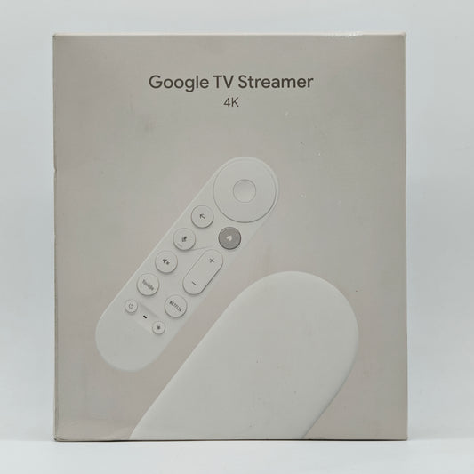 New Google Google TV 4K Streaming Media Device Porcelain GA05662-US