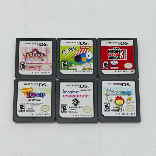 Lot of 6 Nintendo DS Games