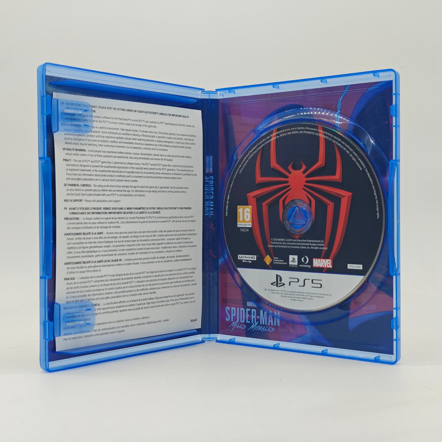 Marvel Spiderman: Miles Morales (Sony PlayStation 5 PS5, 2020) PAL