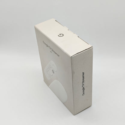 New Google Google TV 4K Streaming Media Device Porcelain GA05662-US