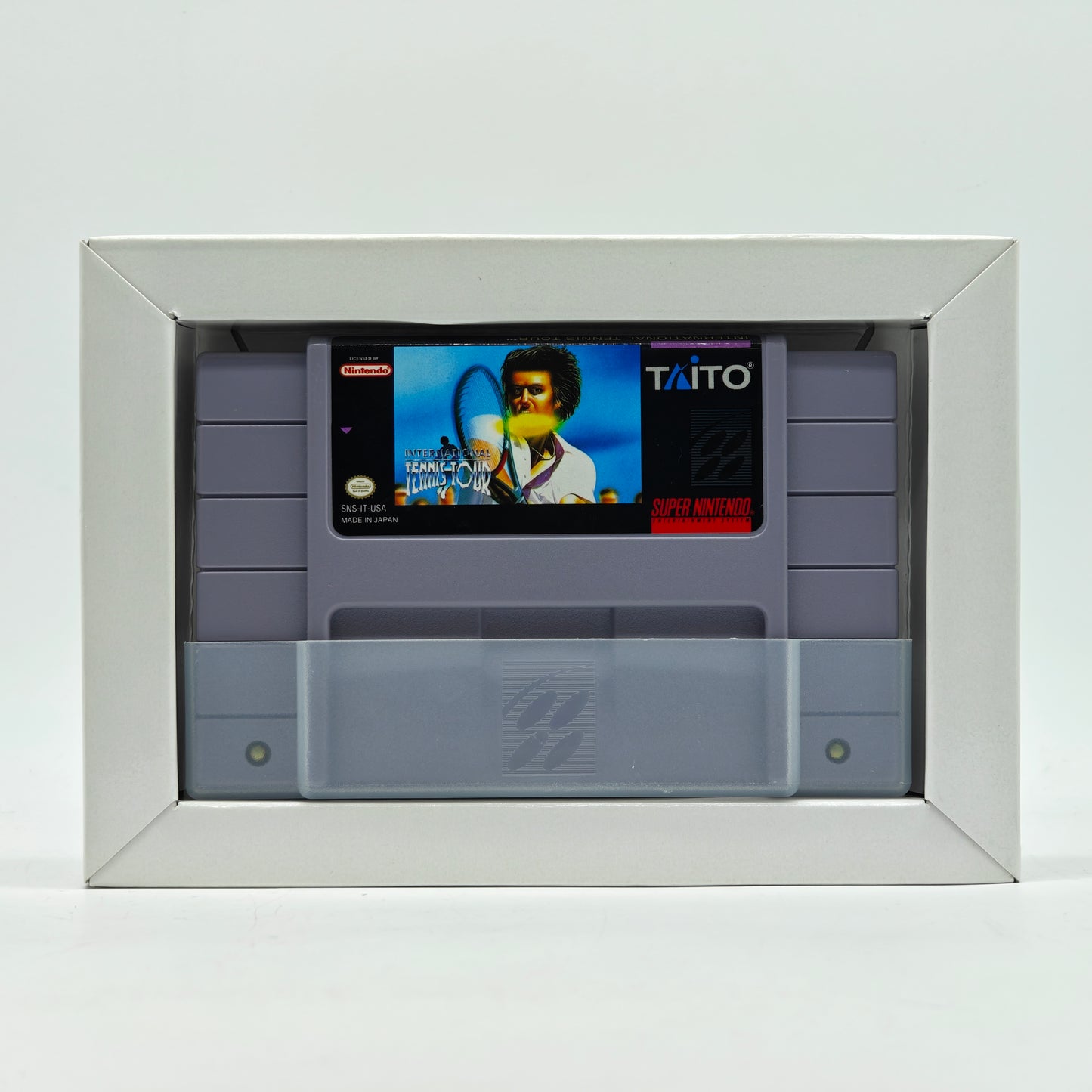 International Tennis Tour (Super Nintendo SNES, 1993)