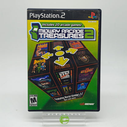 Midway Arcade Treasures 2 (Sony PlayStation 2 PS2, 2004) CIB