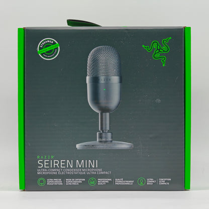 New Razer Seiren Mini Ultra-Compact Condenser Microphone RZ19-03450100-R3U1