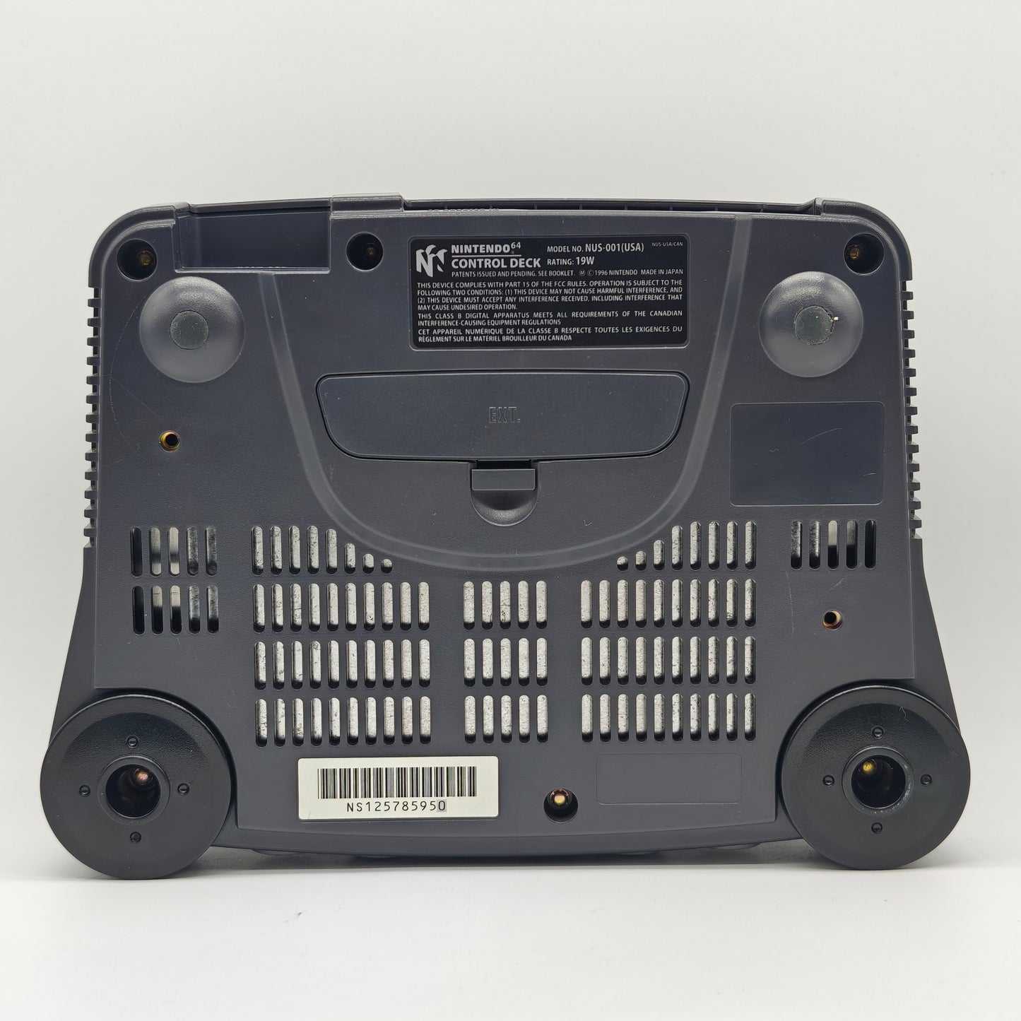 Nintendo 64 N64 Video Game Console NUS-001 Charcoal
