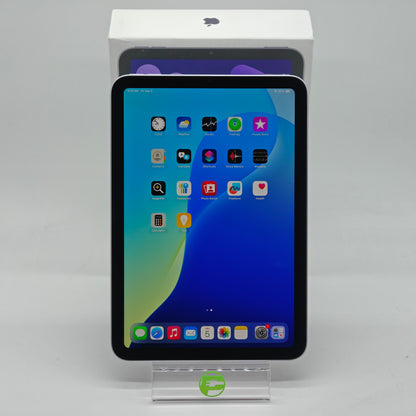 WiFi Only Apple iPad mini (A17 Pro) 128GB 18.6.2 Purple MXN93LL/A