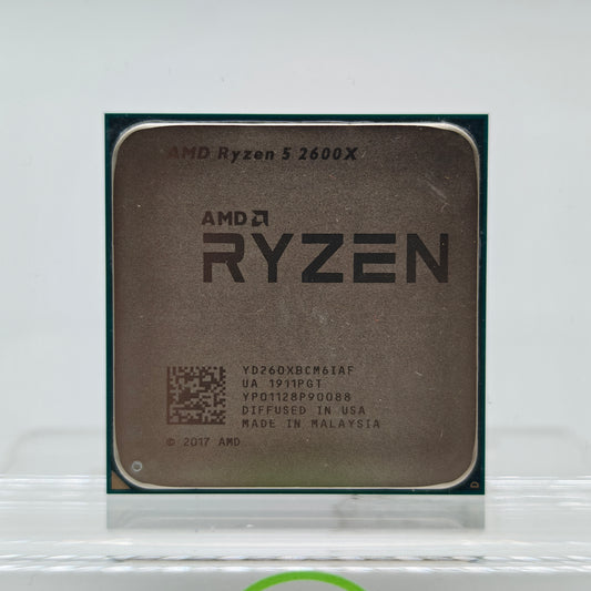 AMD Ryzen 5 2600X 3.60GHz 6 Core YD260XBCM6IAF 12 Thread AM4 CPU