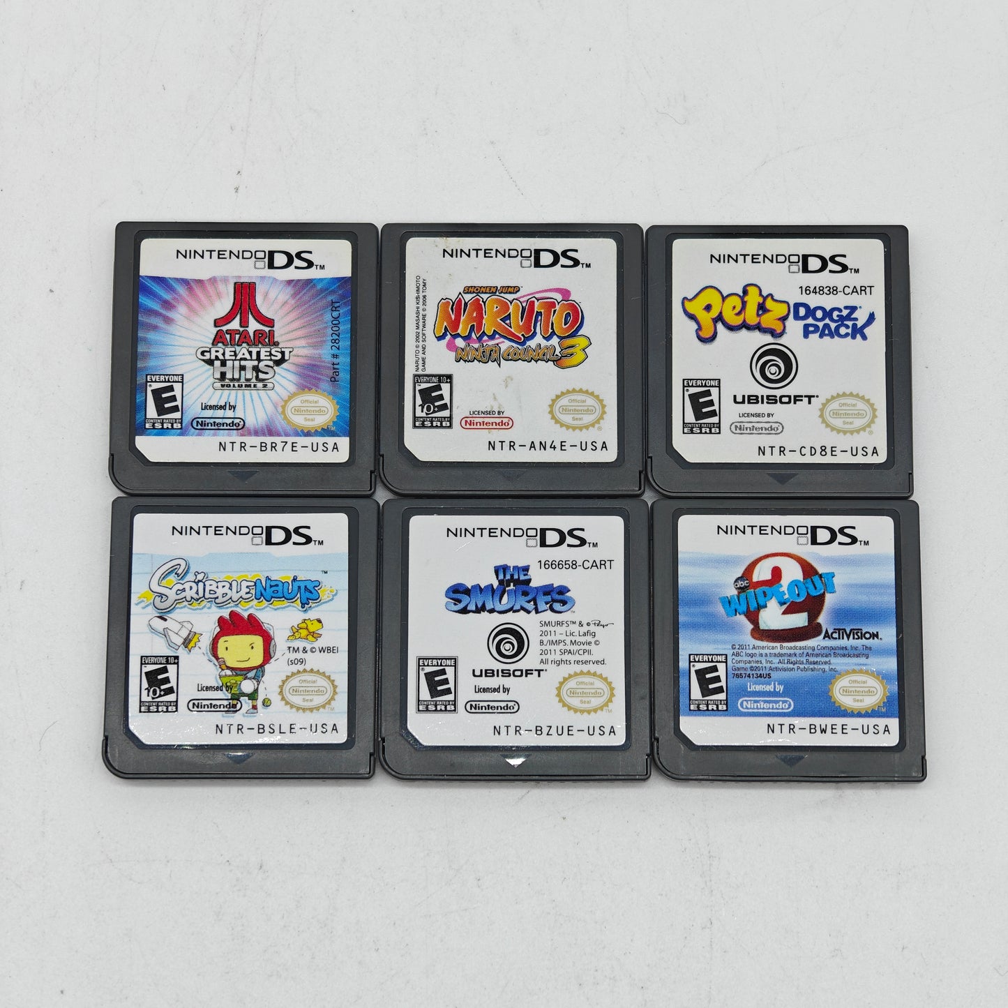Lot of 6 Nintendo DS Games