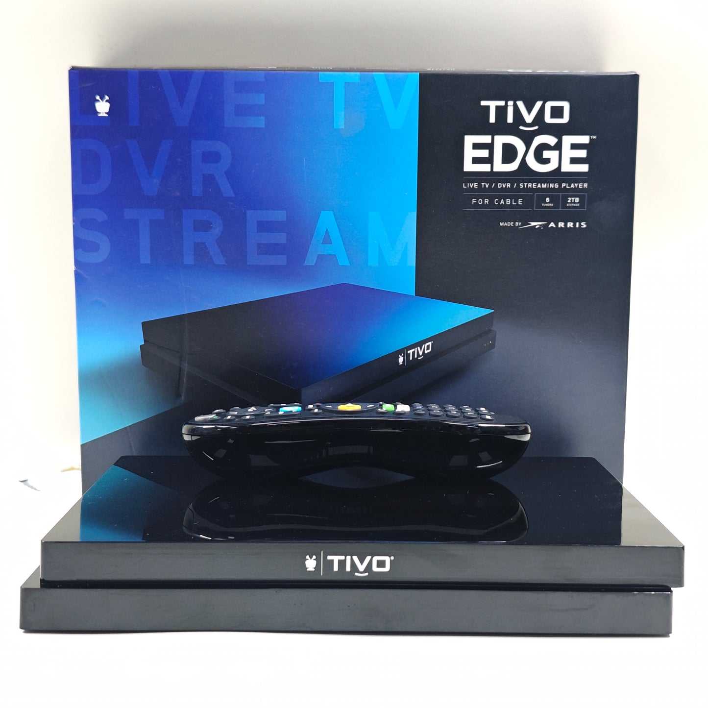 TiVO Edge Streaming Media Device Black MG3-R/ZP0J/0322/2000