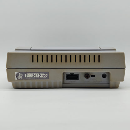 Super Nintendo Entertainment System SNES Video Game Console SNS-001 Gray