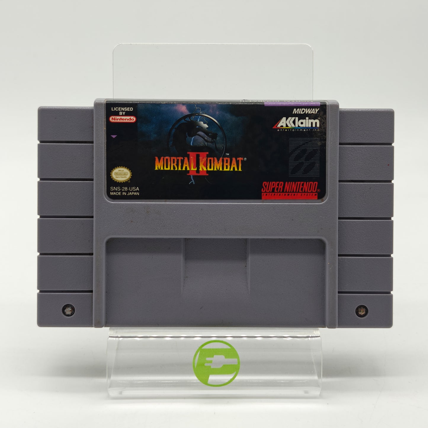 Mortal Kombat II (Super Nintendo SNES, 1993) Cartridge Only