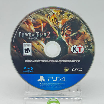 Attack on Titan 2 (Sony PlayStation 4 PS4, 2018) Disc Only