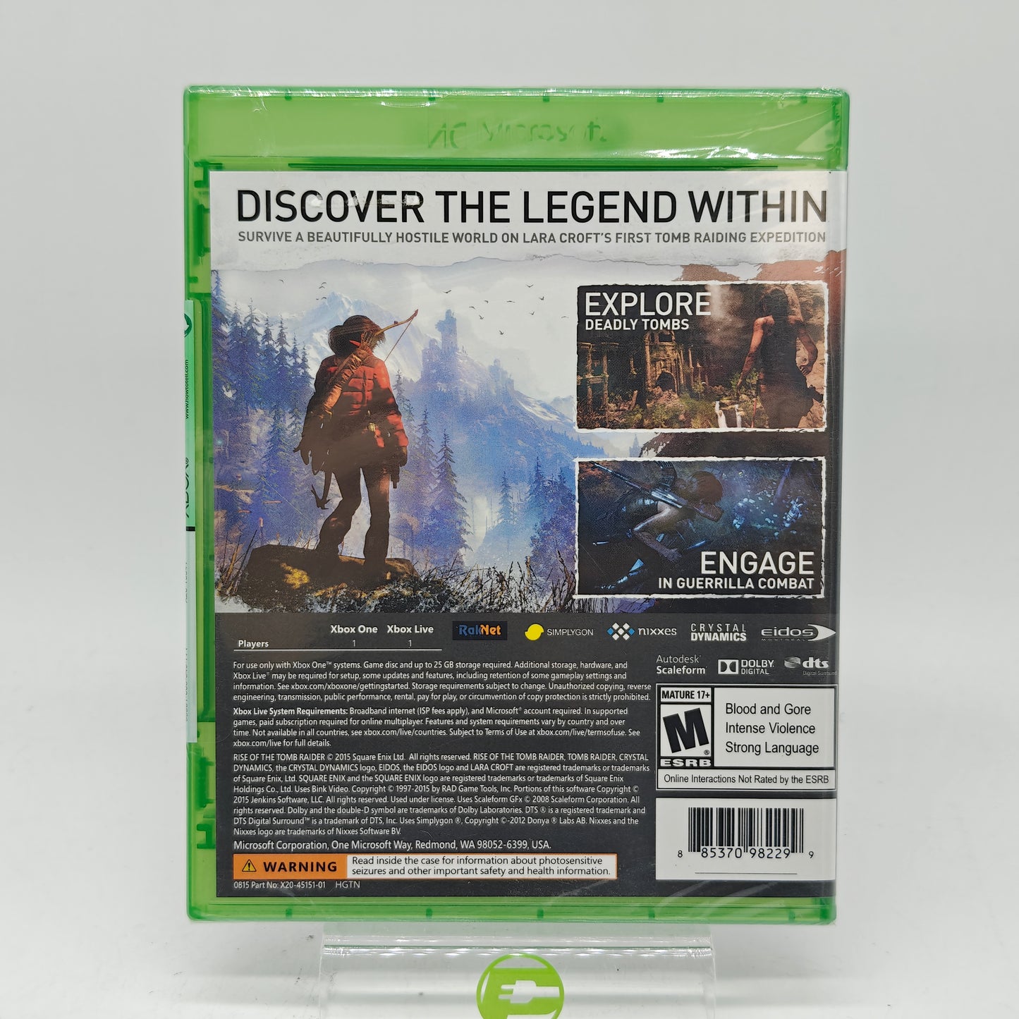New Rise of the Tomb Raider (Microsoft Xbox One, 2015)