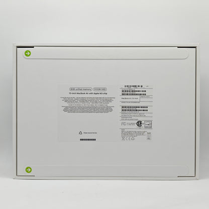 New 2024 Apple MacBook Air 13.6" M3 10C GPU 4.0GHz 8GB RAM 512GB SSD MRXW3LL/A