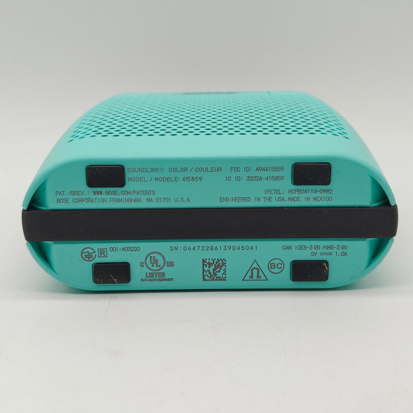 Bose Soundlink Color Wireless Portable Bluetooth Speaker Aquatic Blue 415859