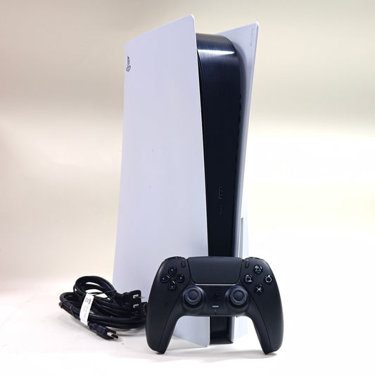 Sony PlayStation 5 Disc Edition PS5 825GB White Console Gaming System CFI-1215A