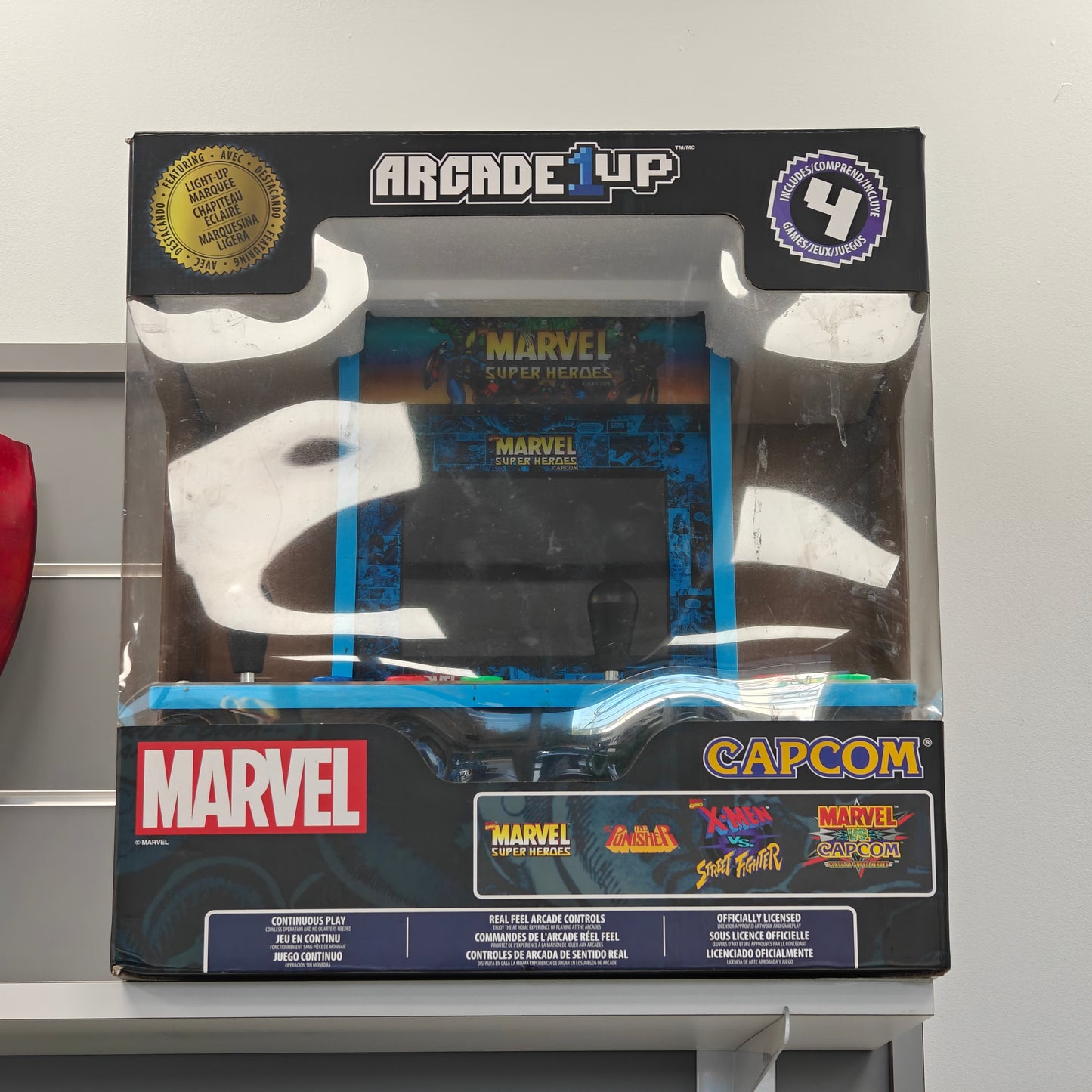 Arcade1Up Marvel Superheroes 2-Player Countercade Arcade Machine