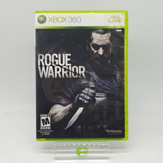 Rogue Warrior (Microsoft Xbox 360, 2009) CIB