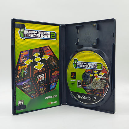 Midway Arcade Treasures 2 (Sony PlayStation 2 PS2, 2004) CIB