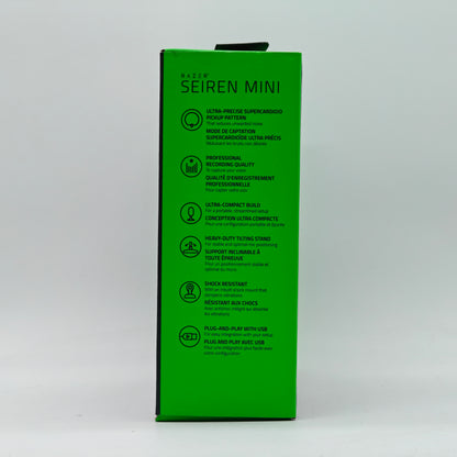 New Razer Seiren Mini Ultra-Compact Condenser Microphone RZ19-03450100-R3U1