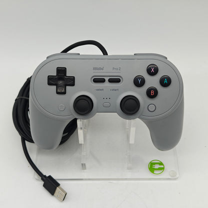 8BitDo Pro 2 Gray  Xbox One / Xbox Series X/S / PC Wired Controller