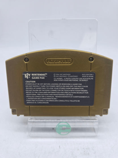 The Legend of Zelda Majora's Mask Gold Cartridge (Nintendo 64 N64, 2000) Cartridge Only