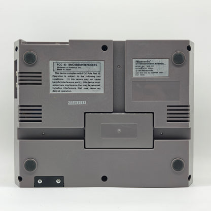 Nintendo Entertainment System NES Video Game Console NES-001 Gray