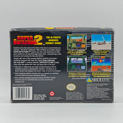 Super Battletank 2 (Super Nintendo SNES, 1993)
