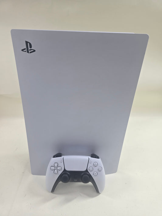 Sony PlayStation 5 Disc Edition PS5 825GB White Console Gaming System CFI-1115A