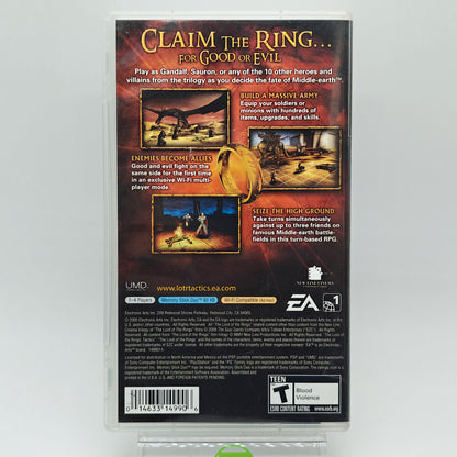 Lord of the Rings Tactics (Sony PlayStation Portable PSP, 2005)