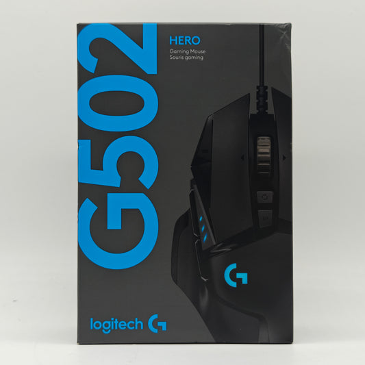 New Logitech G502 Hero Black 910-005469 For PC