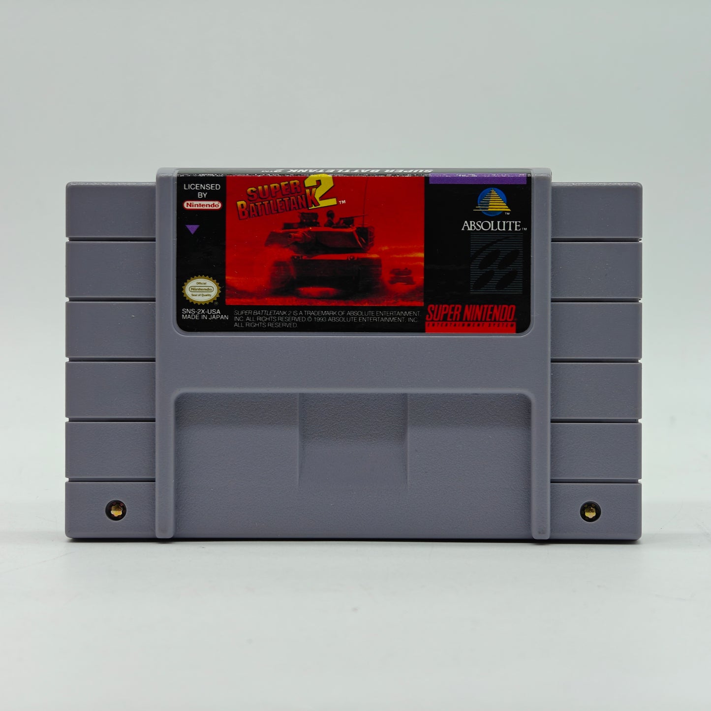 Super Battletank 2 (Super Nintendo SNES, 1993)