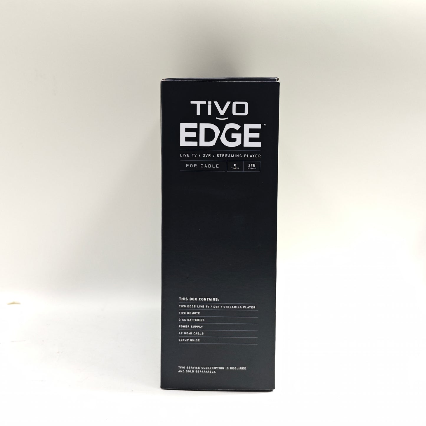 TiVO Edge Streaming Media Device Black MG3-R/ZP0J/0322/2000