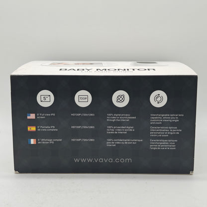 New VAVA Evolve 5" Baby Monitor Baby Monitor VA-IH006