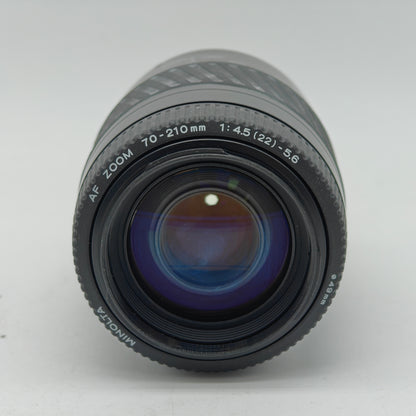 Minolta AF Zoom 70-210mm f/4.5-5.6 For Sony A-Mount Lens