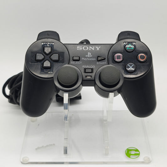 Sony PlayStation 2 PS2 DualShock 2 Wired Controller Black SCPH-10010