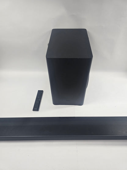 Samsung PS-WR65BB Subwoofer and HW-Q60T Soundbar With Remote