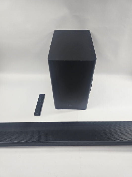 Samsung PS-WR65BB Subwoofer and HW-Q60T Soundbar With Remote