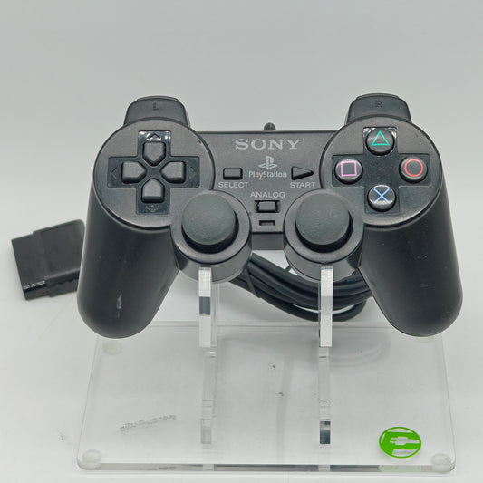 Sony PlayStation 2 PS2 DualShock 2 Wired Controller Black SCPH-10010