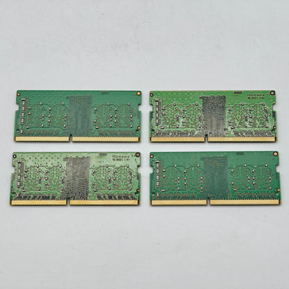 Lot of 4 Micron 8GB 1Rx16 PC4-3200AA-SC0-11 RAM DDR4 3200MHz MTA4ATF1G64HZ-3G2E2