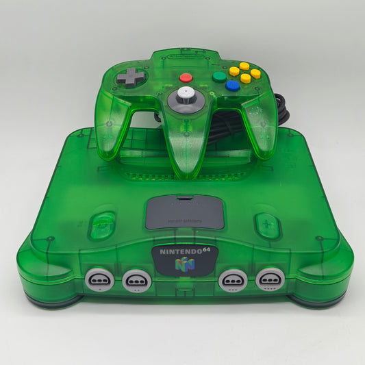 Nintendo 64 N64 Video Game Console NUS-001 Jungle Green