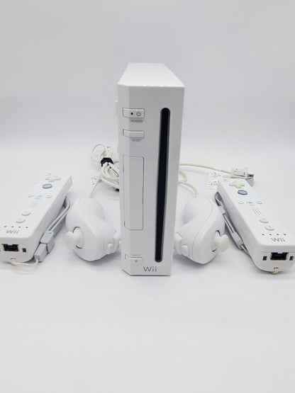 Nintendo Wii Video Game Console RVL-001 White