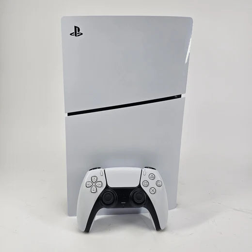 Sony PlayStation 5 Slim Disc PS5 825GB White Console Gaming System CFI-2015